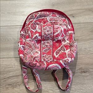 Vera Bradley Pink Paisley Backpack